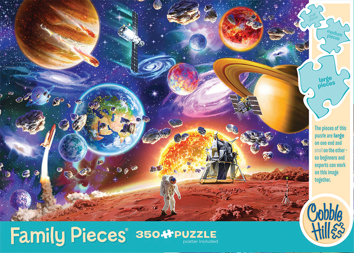 Space Travels Family Pieces Puzzle
