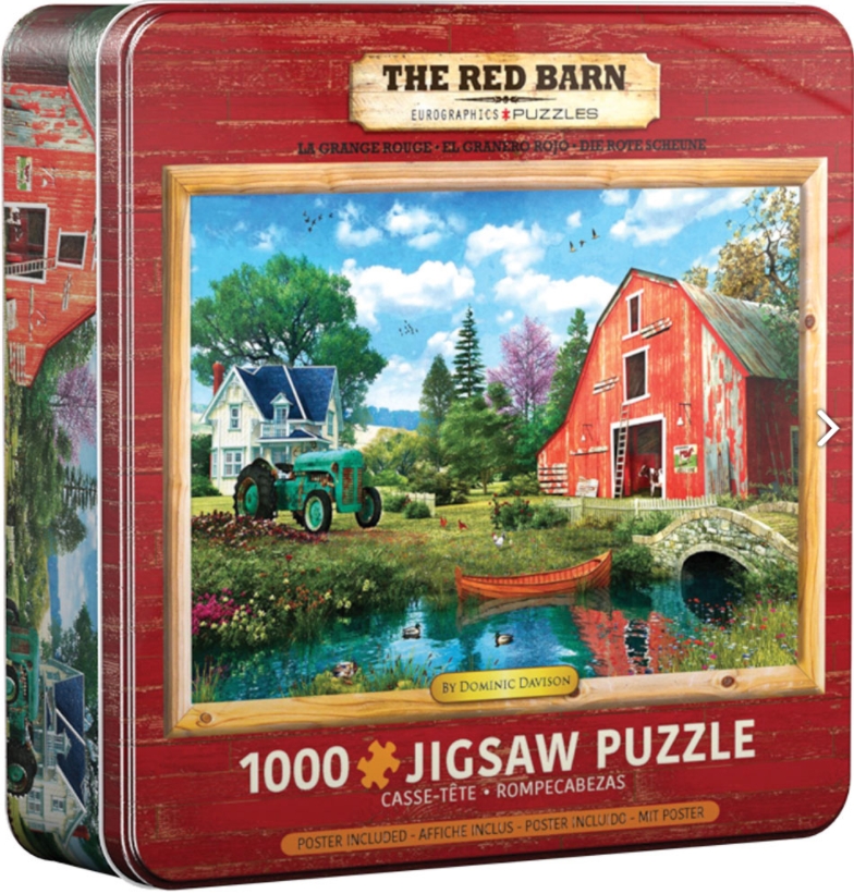 The Red Barn - Tin Packaging