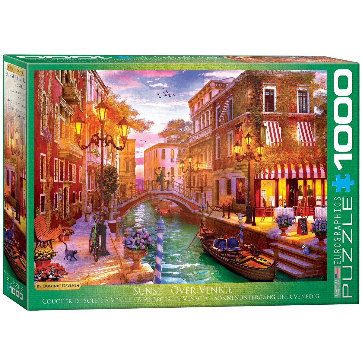 NEW Eurographics Jigsaw Puzzle 1000 Pieces Tiles "Venice" City Collection 