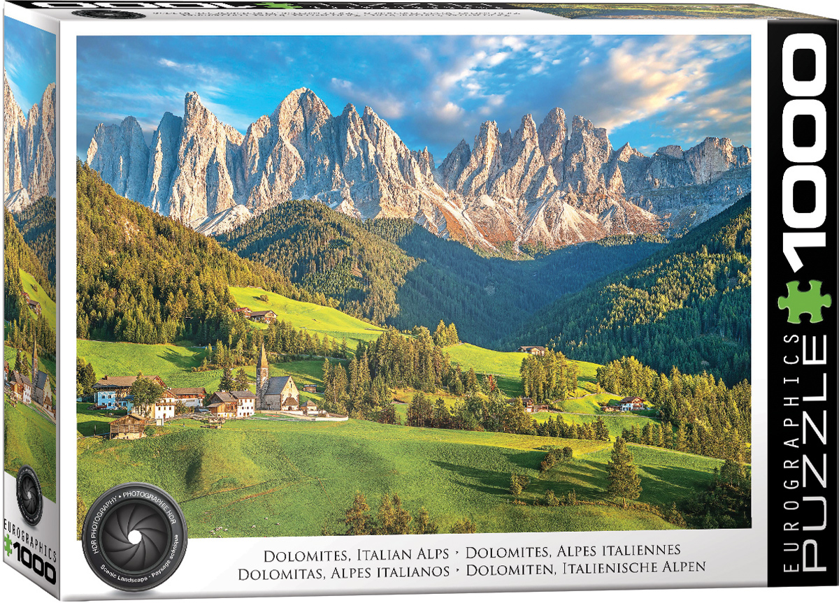 King Landscape Collection Jigsaw Puzzle Dolomites Italy 1000 Pieces Kollfusch 