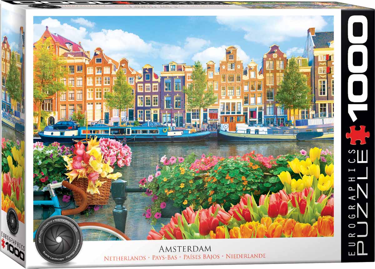 Amsterdam Netherlands, 1000 Pieces, Eurographics | Puzzle Warehouse