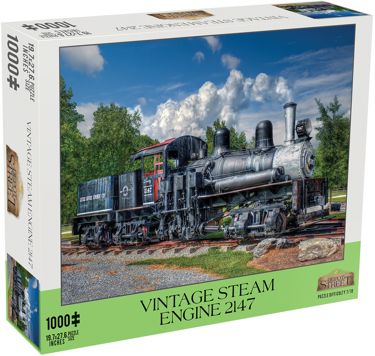 Vintage Steam Engine 2147 Puzzle