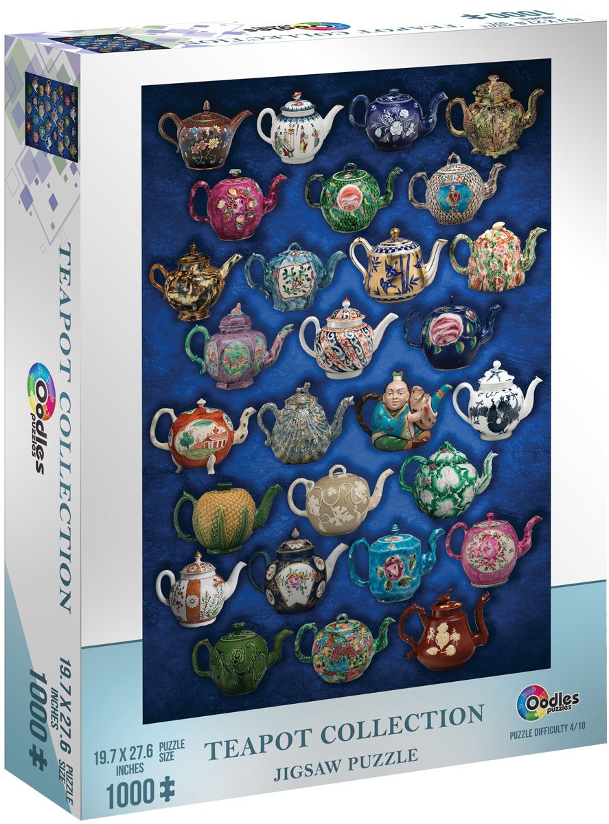 特売 EuroGraphics Teapots (6000-0599) (1000-Piece) Puzzle 