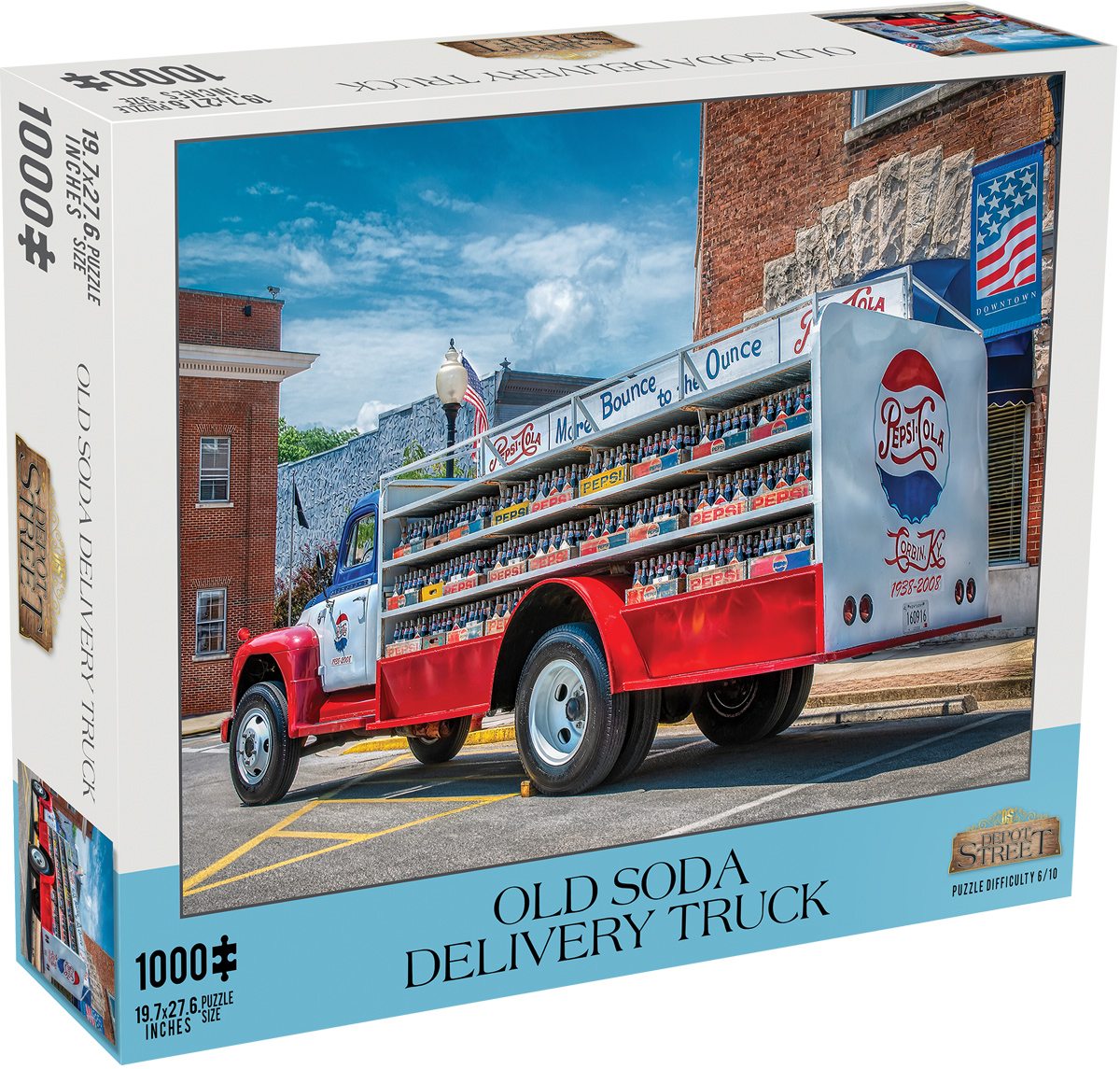Old Soda Delivery Truck Puzzle