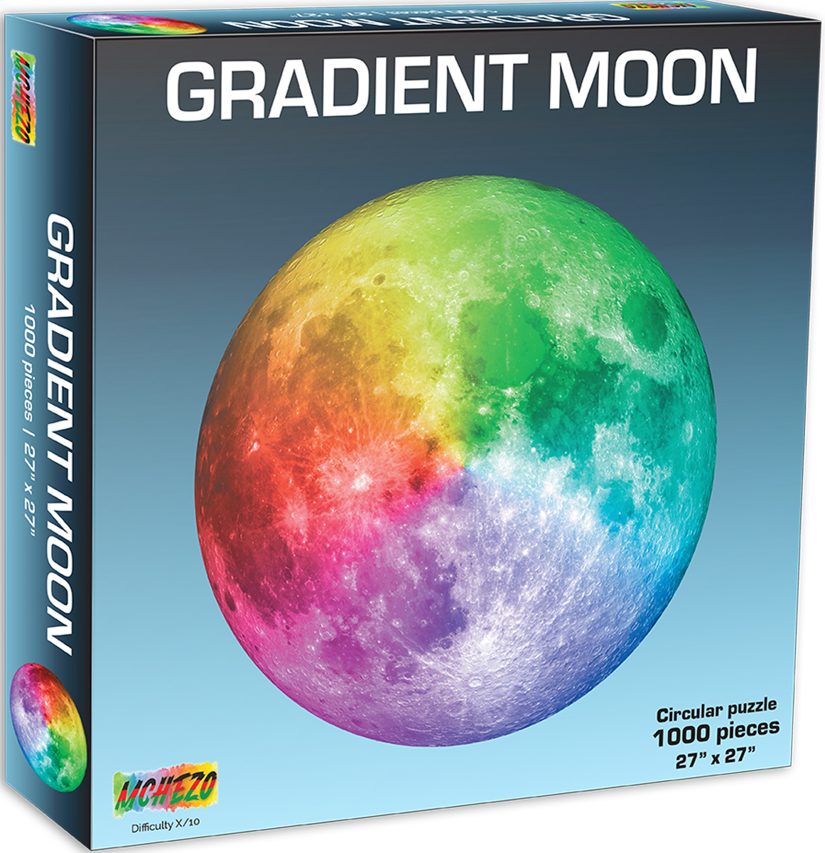 Gradient Moon Puzzle