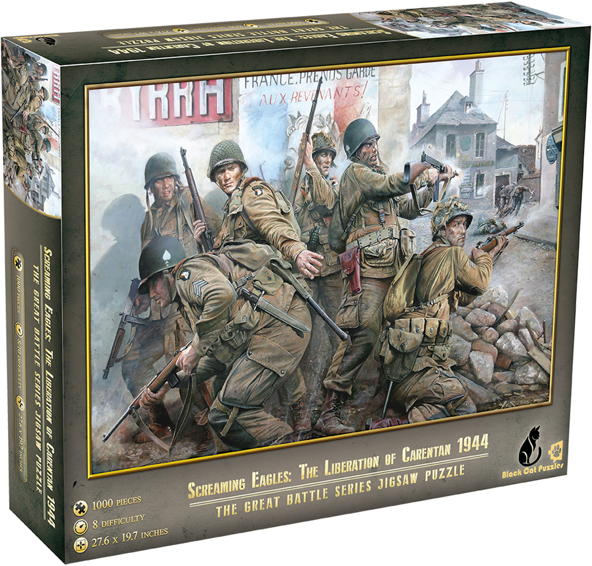 Screaming Eagles: The Liberation of Carentan 1944 Puzzle