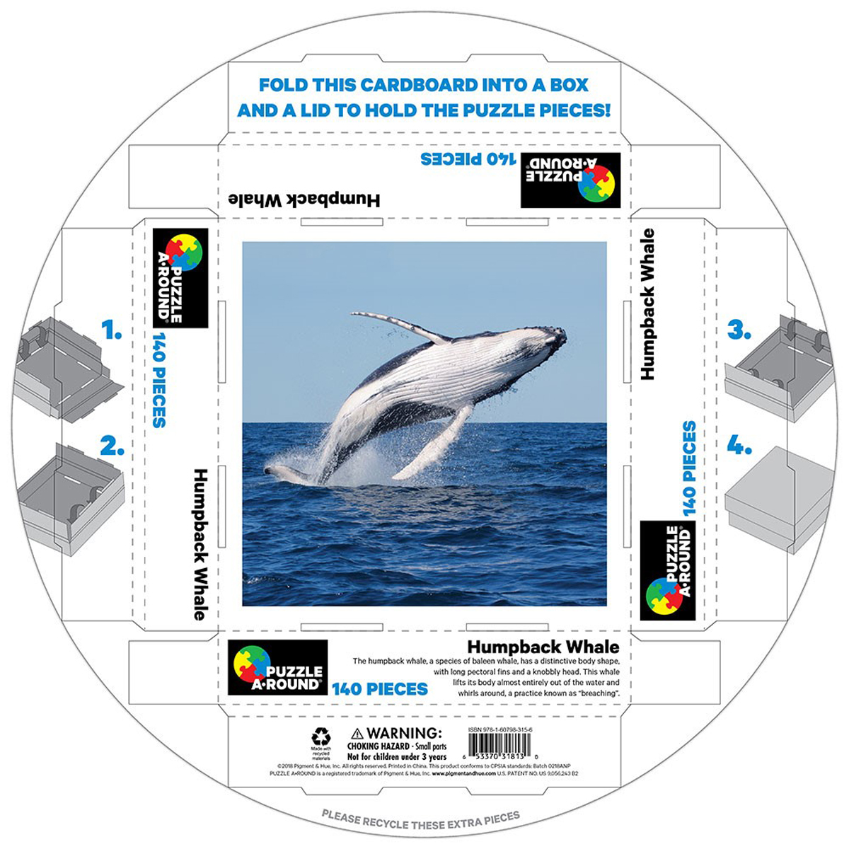 Humpback Whale Puzzle A-Round