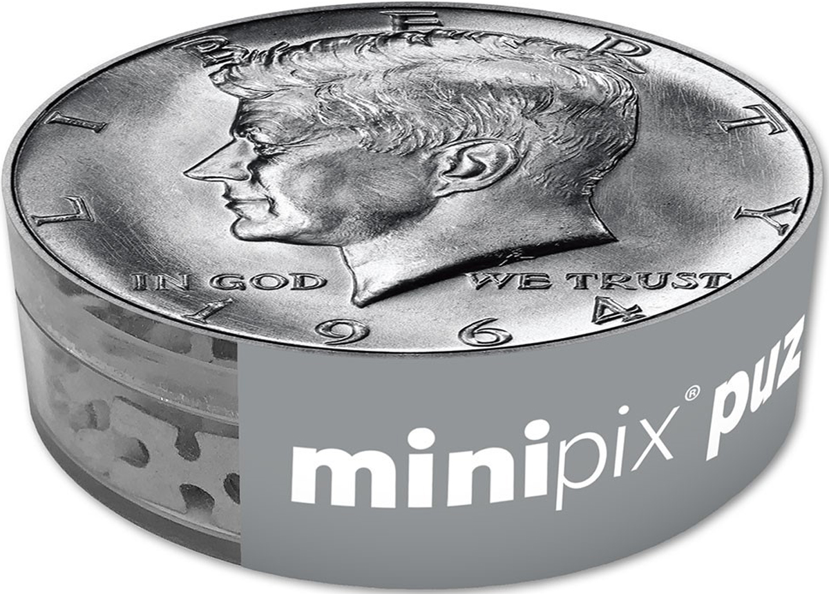 JFK Half Dollar MiniPix® Puzzle