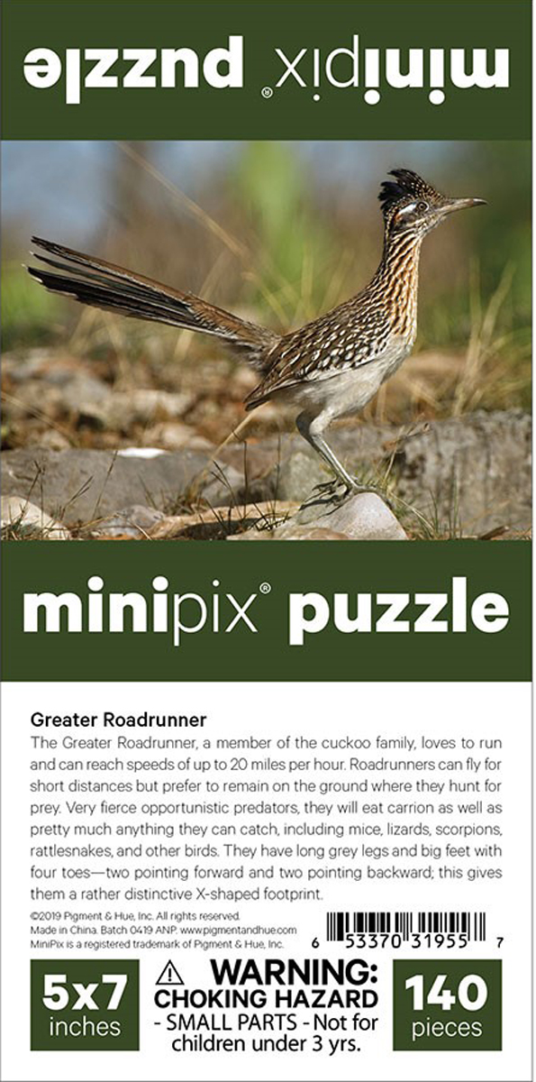 Greater Roadrunner MiniPix® Puzzle