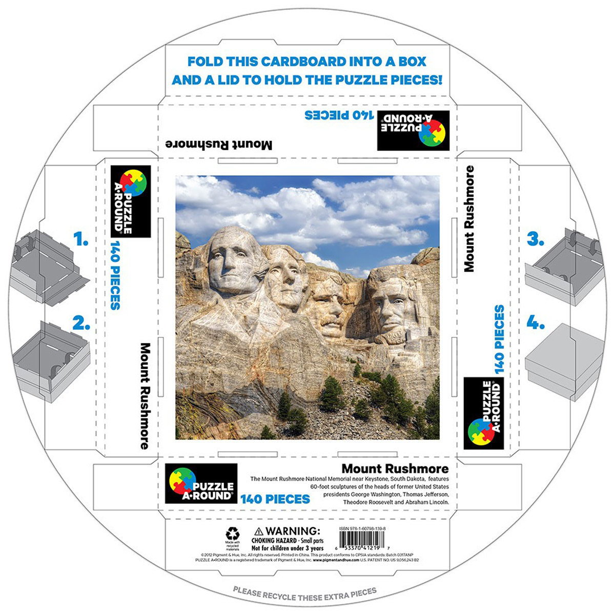 Mount Rushmore Puzzle A-Round