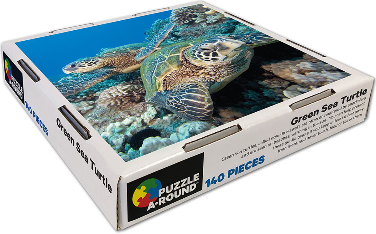 Green Sea Turtle Puzzle A•Round