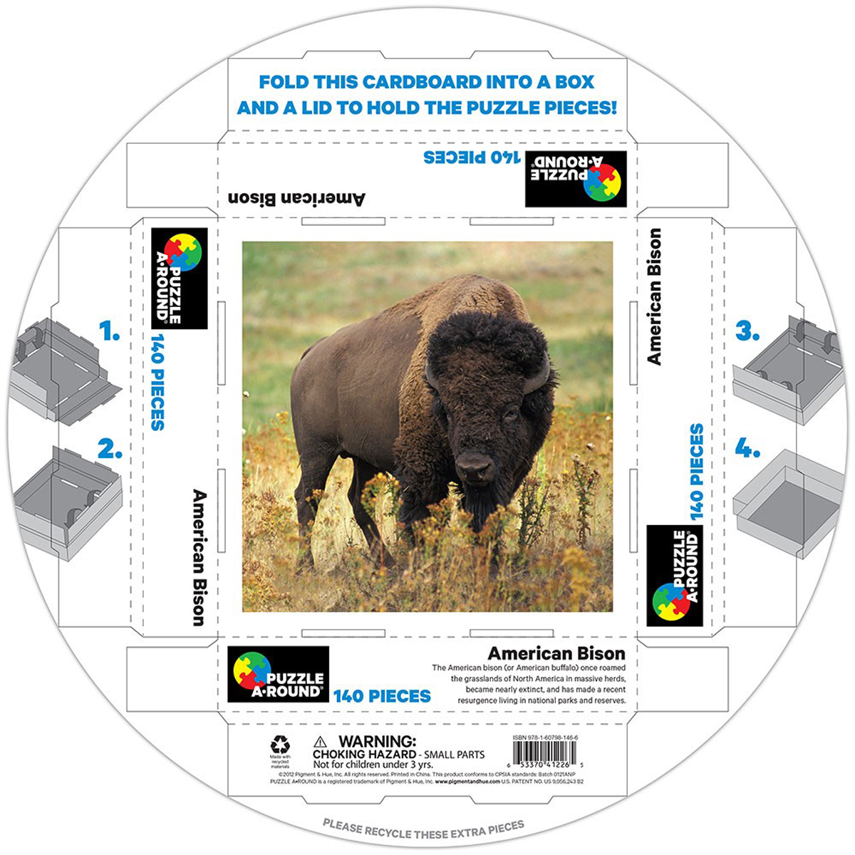 American Bison Puzzle A•Round: