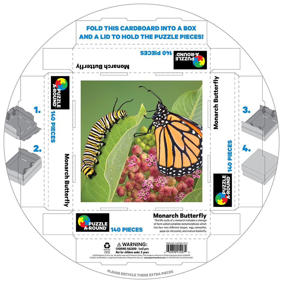Monarch Butterfly Puzzle A•Round