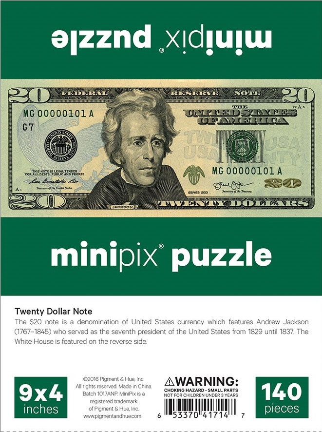 $20 Banknote MiniPix® Puzzle