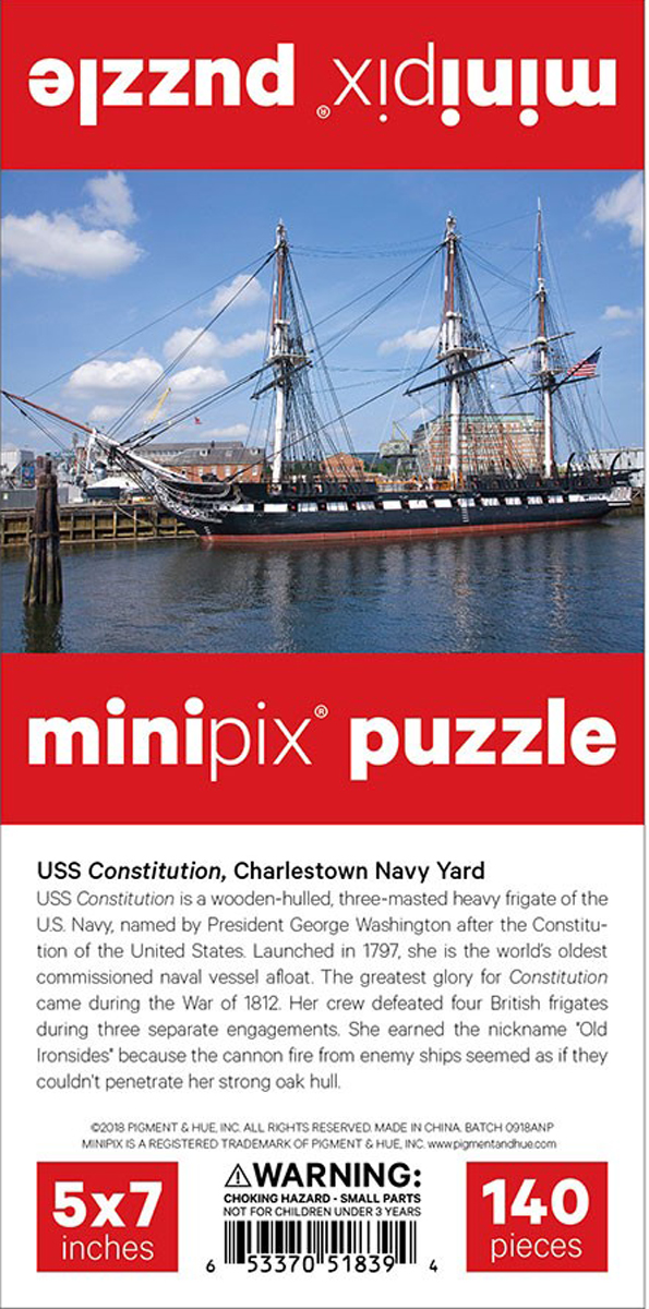 USS Constitution MiniPix® Puzzle