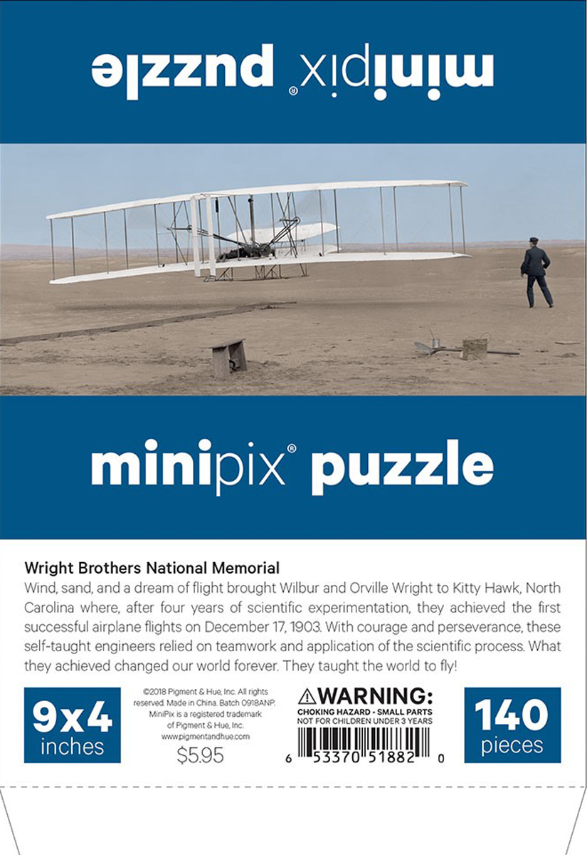 Wright Brothers National Memorial MiniPix® Puzzle