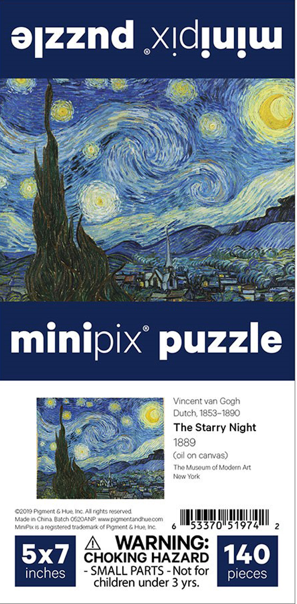 Starry Night MiniPix® Puzzle