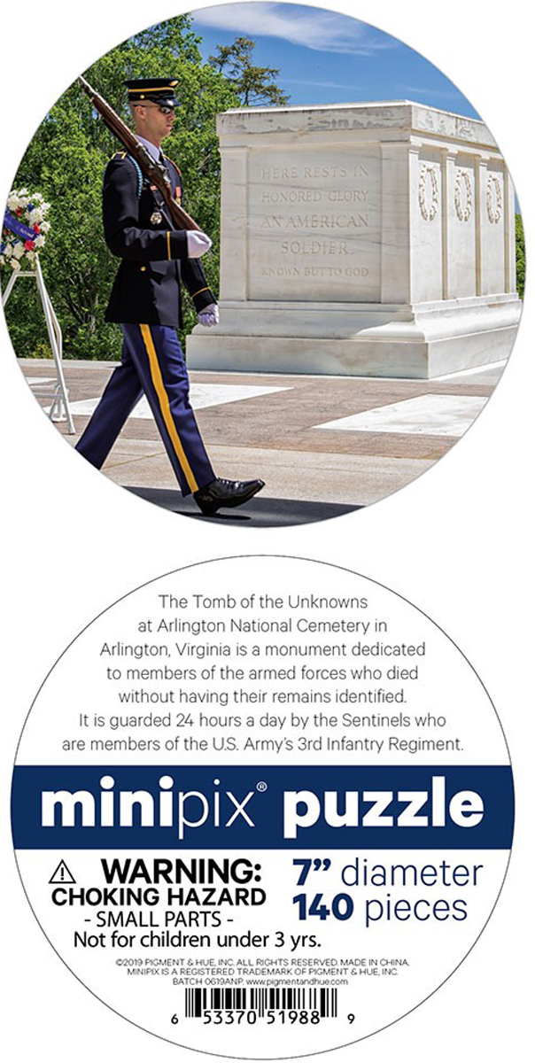 Tomb Of The Unknowns MiniPix® Puzzle