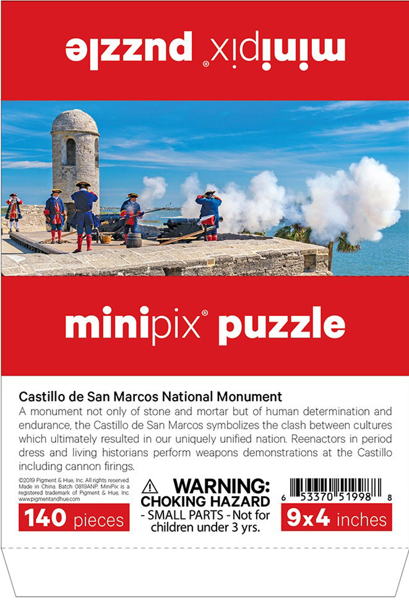 Castillo De San Marcos Cannon MiniPix® Puzzle