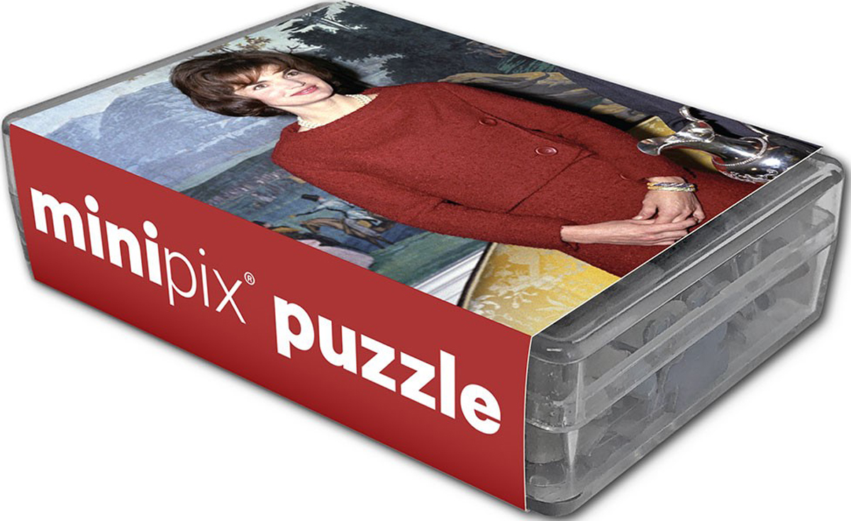 Jacqueline Kennedy MiniPix® Puzzle, 140 Pieces, Pigment & Hue | Puzzle ...