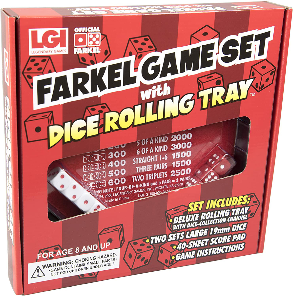 Farkel Rolling Tray Set