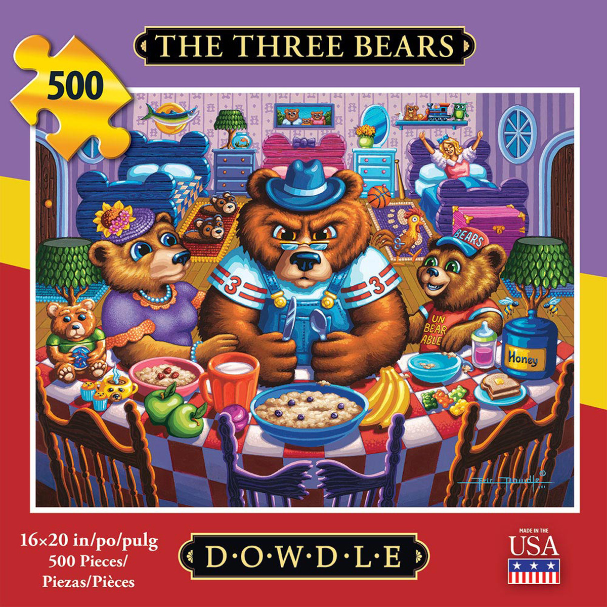 The Three Bears 500 Piece