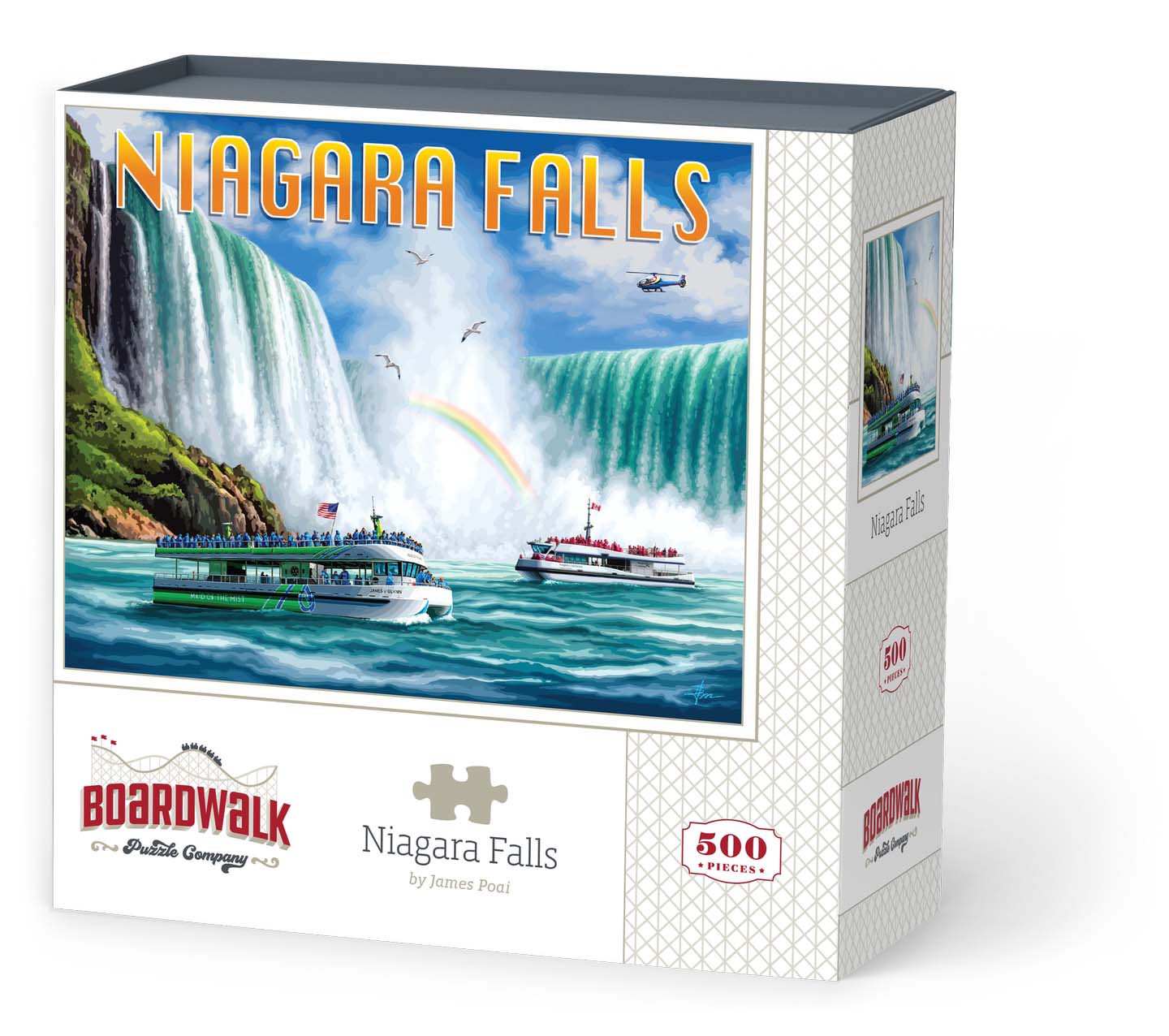 Niagara Falls, 500 Pieces, Boardwalk | Puzzle Warehouse