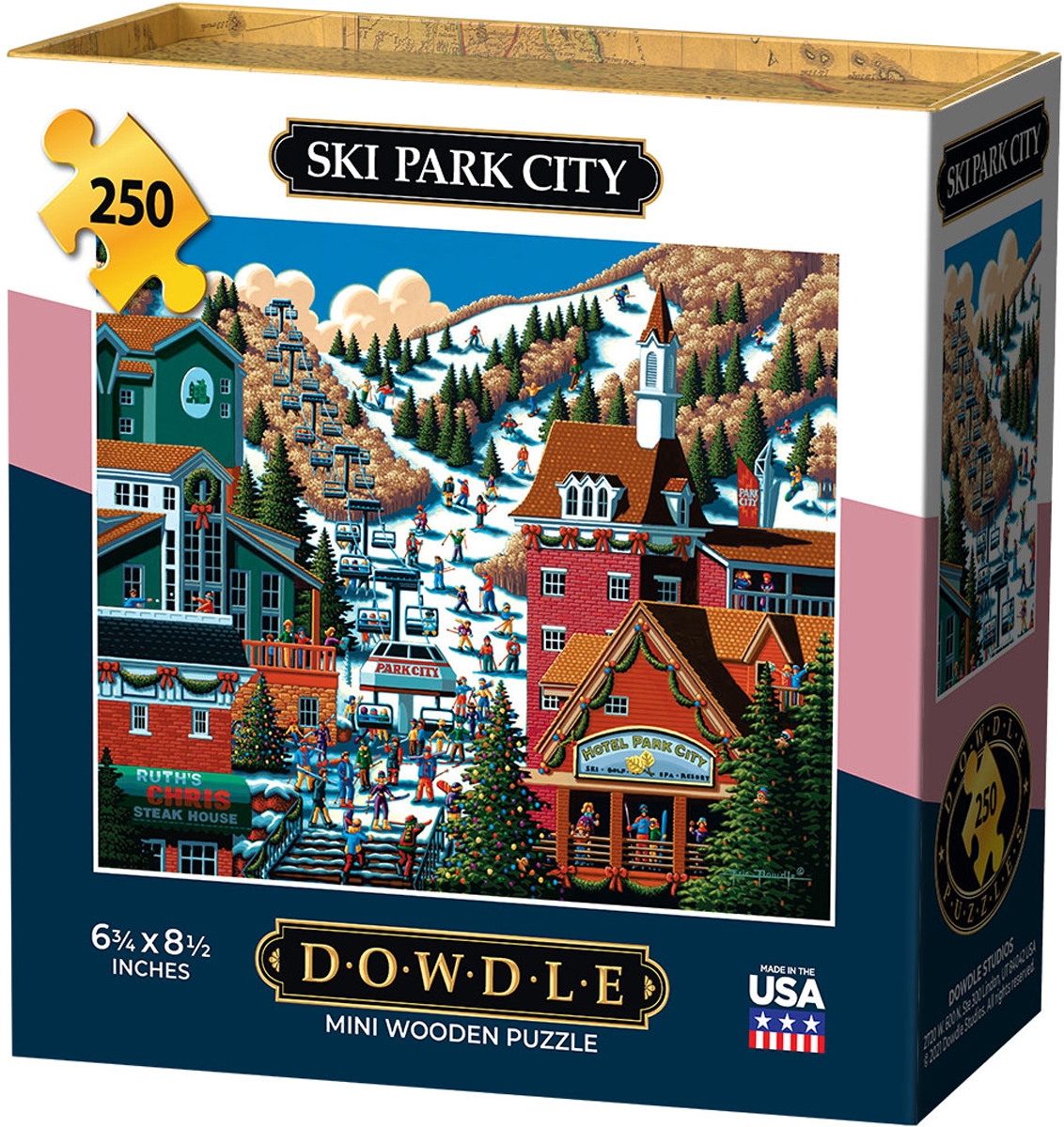 Ski Park City Mini Puzzle