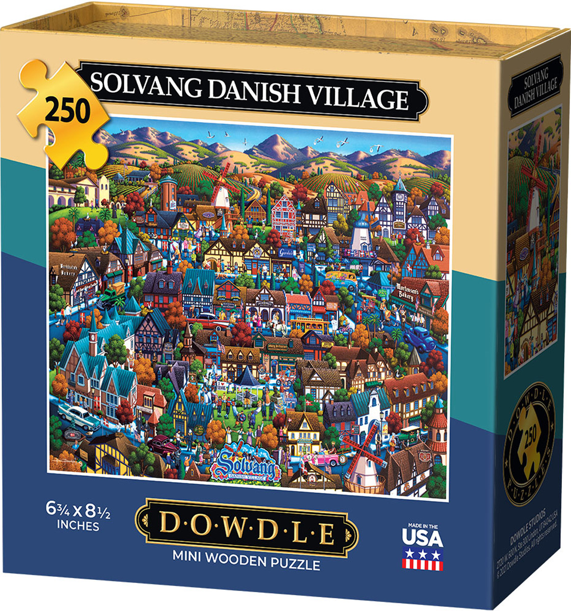 Solvang Danish Village Mini Puzzle