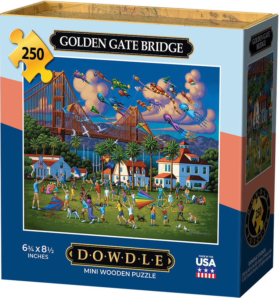 Golden Gate Bridge Mini Puzzle