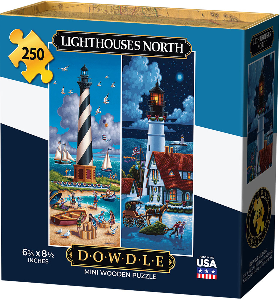 Lighthouse North Mini Puzzle