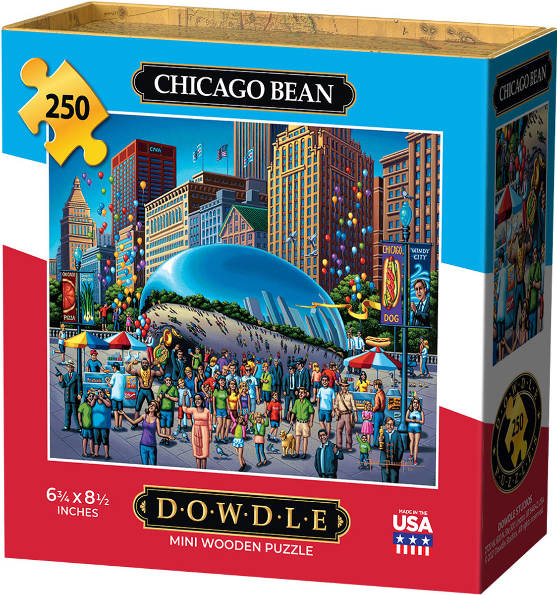 Chicago Bean Mini Puzzle