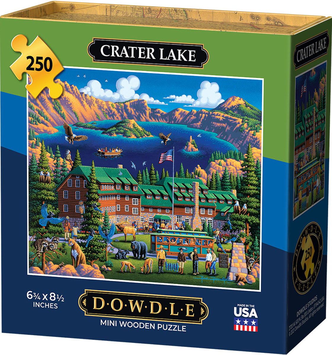 Crater Lake Mini Puzzle