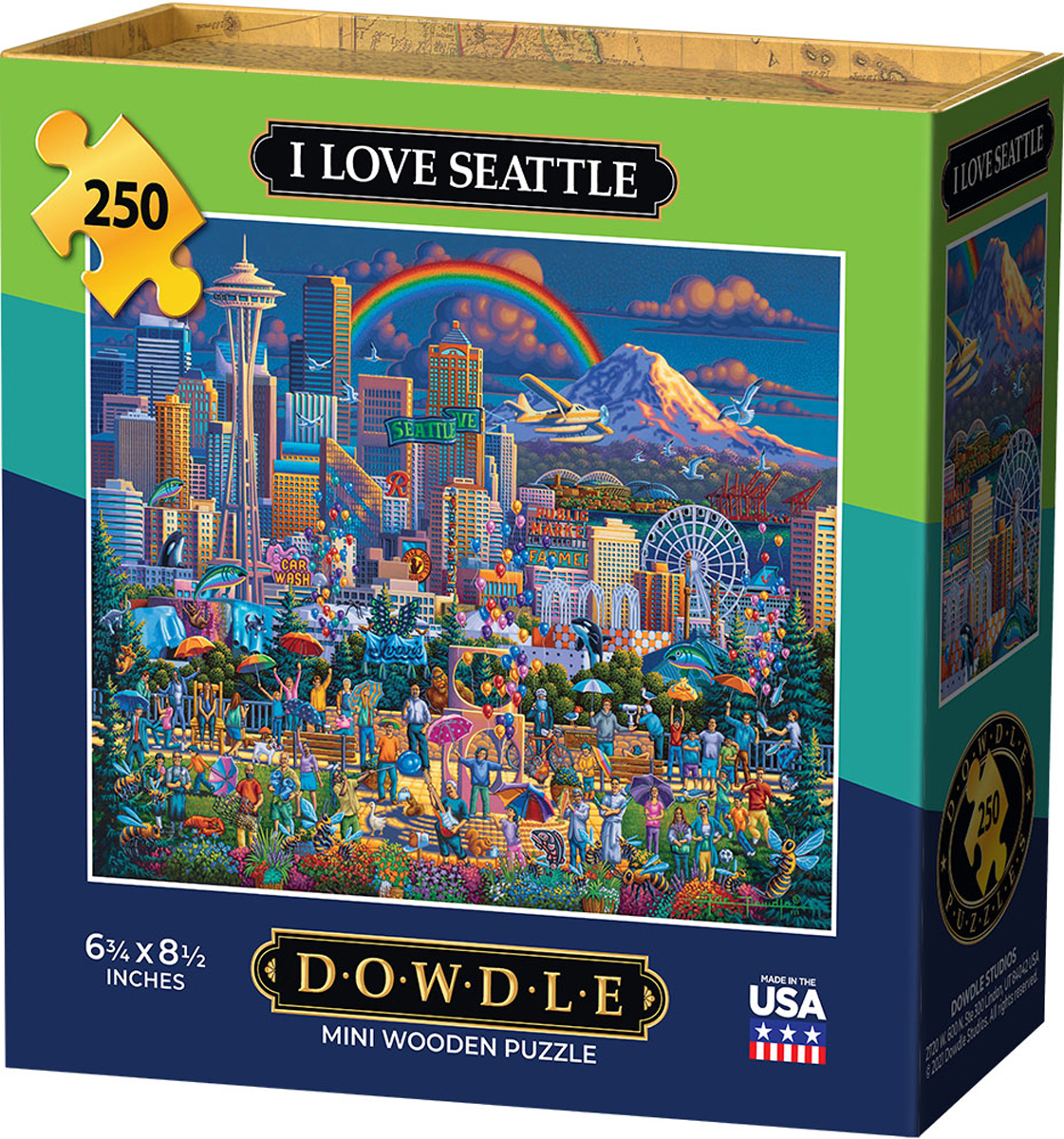 I Love Seattle Mini Puzzle