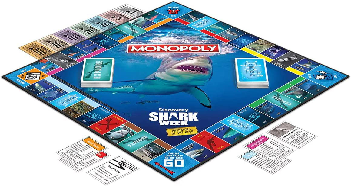Shark Week Monopoly