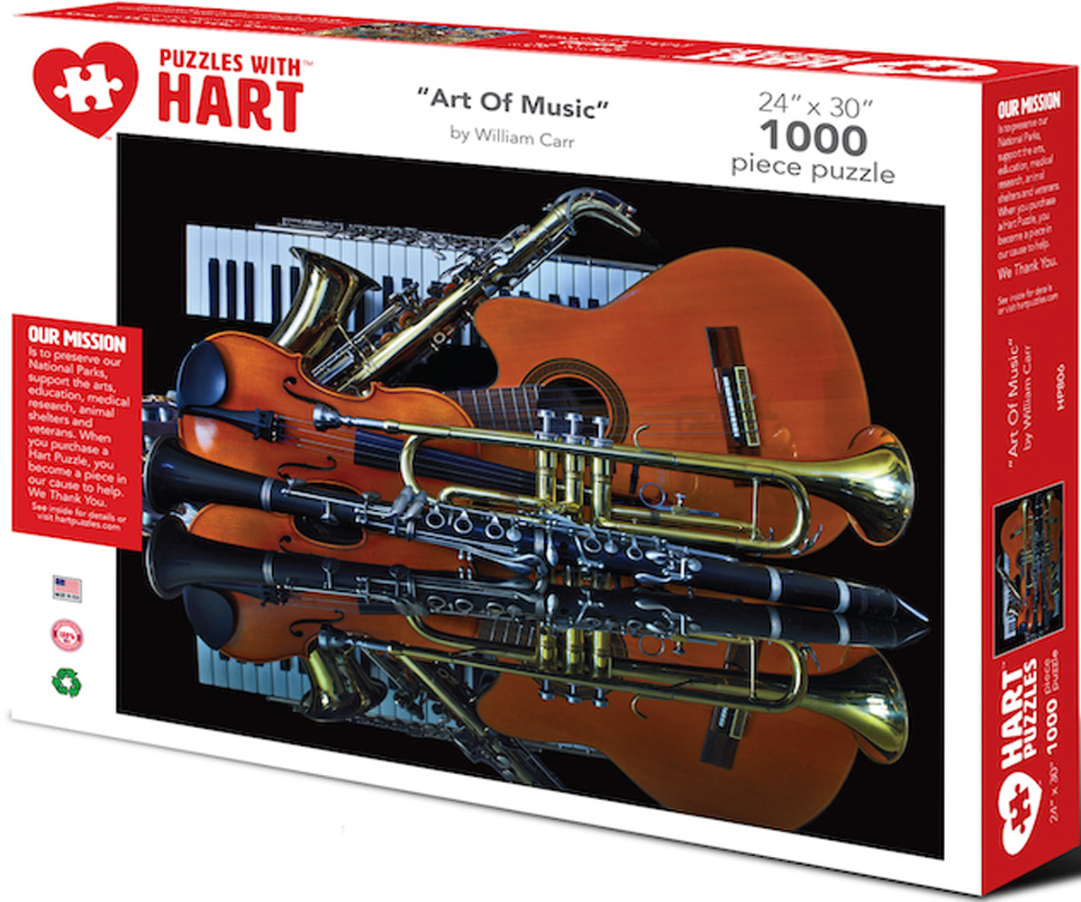 Art of Music, 1000 Pieces, Hart Puzzles | Puzzle Warehouse