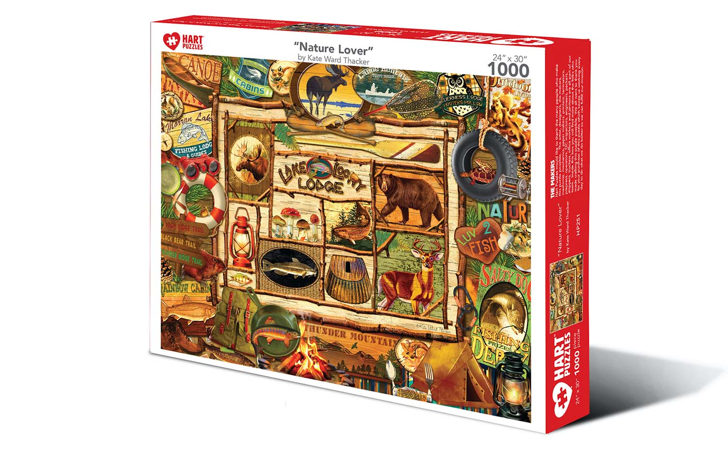 Nature Lover , 1000 Pieces, Hart Puzzles Puzzle Warehouse