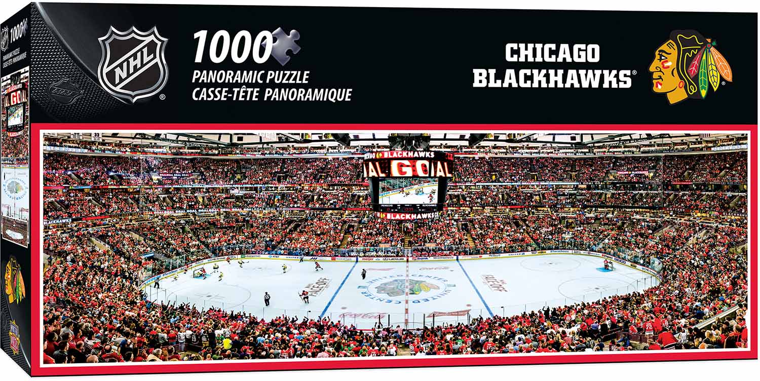 Chicago Blackhawks NHL Stadium Panoramics Center View