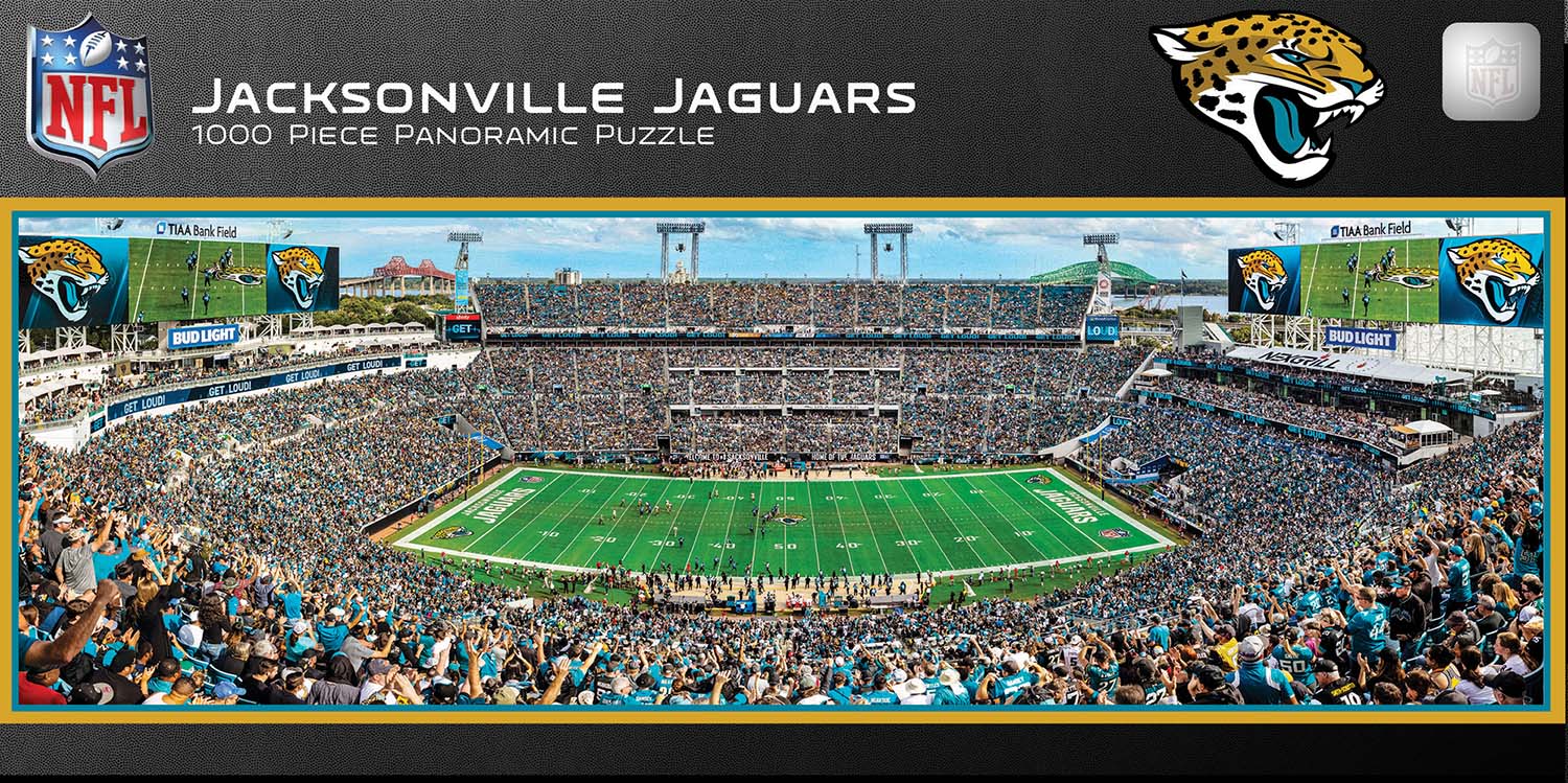 Jacksonville Jaguars NFL Stadium Panoramics Center View, 1000 Pieces ...