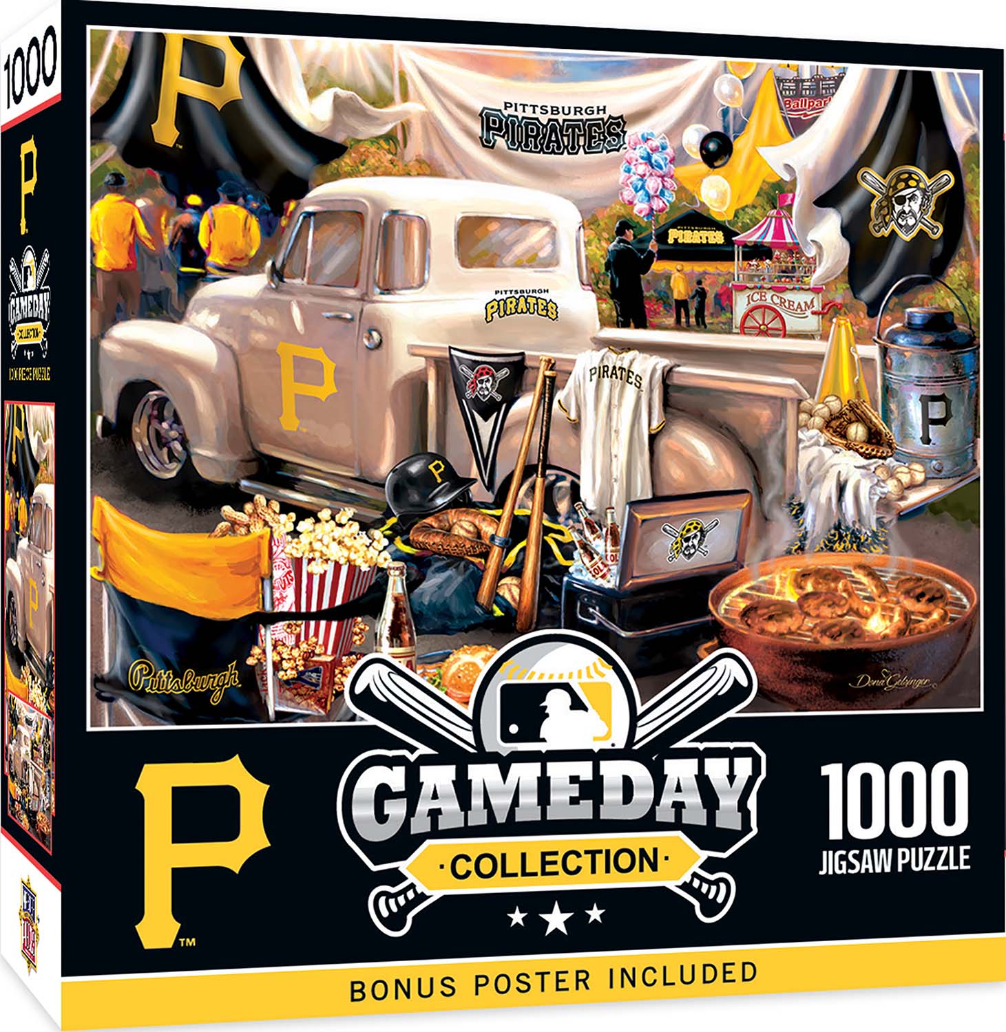 Pittsburgh Pirates MLB Gameday, 1000 Pieces, MasterPieces Puzzle
