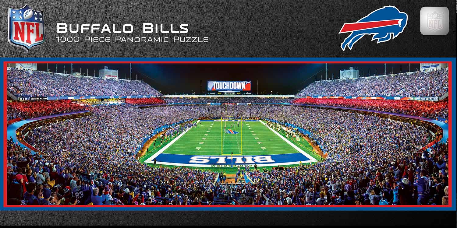 Buffalo Bills NFL - End Zone, 1000 Pieces, MasterPieces | Puzzle Warehouse