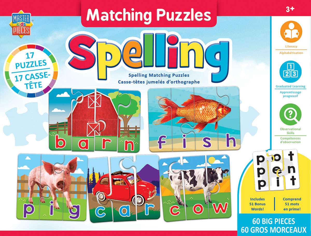 Spelling Matching Puzzle