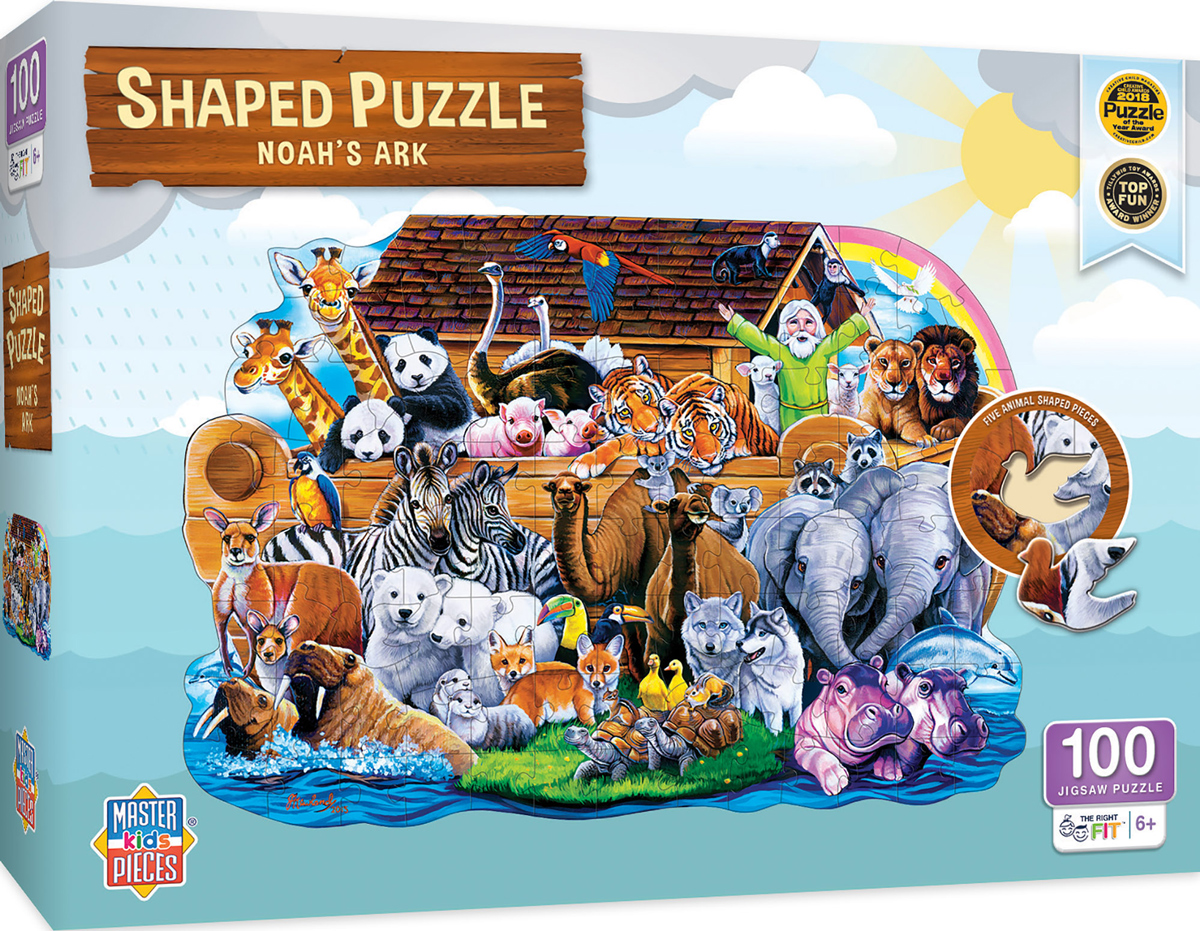 Noah's Ark Shaped Puzzle