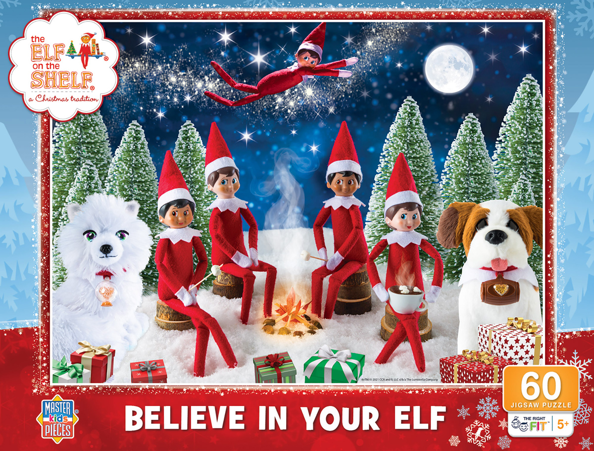 Believe in Your Elf, 60 Pieces, MasterPieces | Puzzle Warehouse