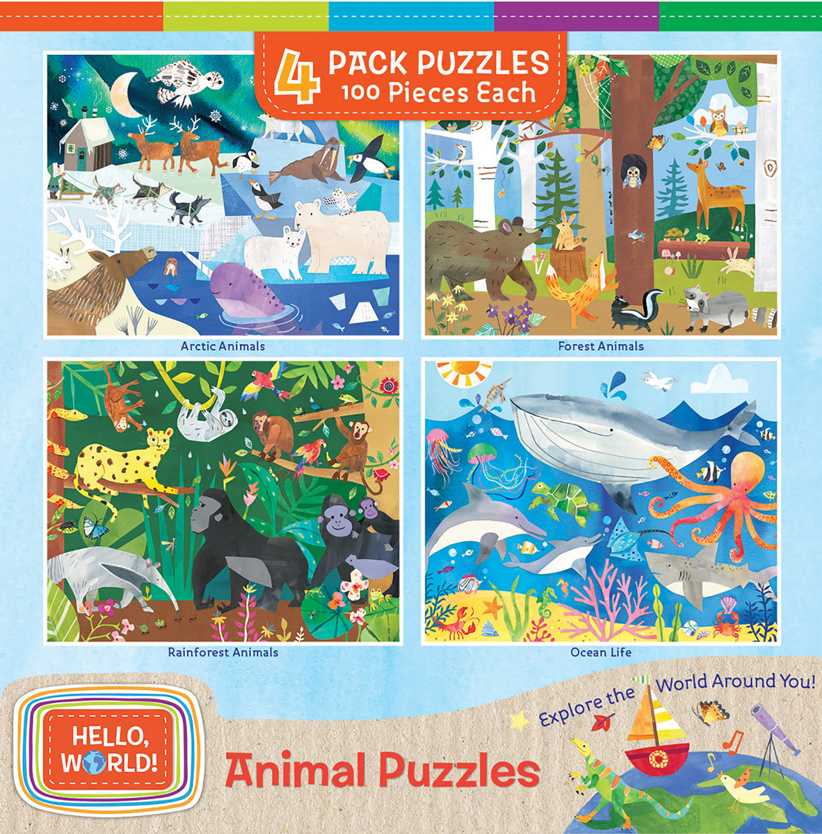 Hello, World! - 4-pack Puzzles