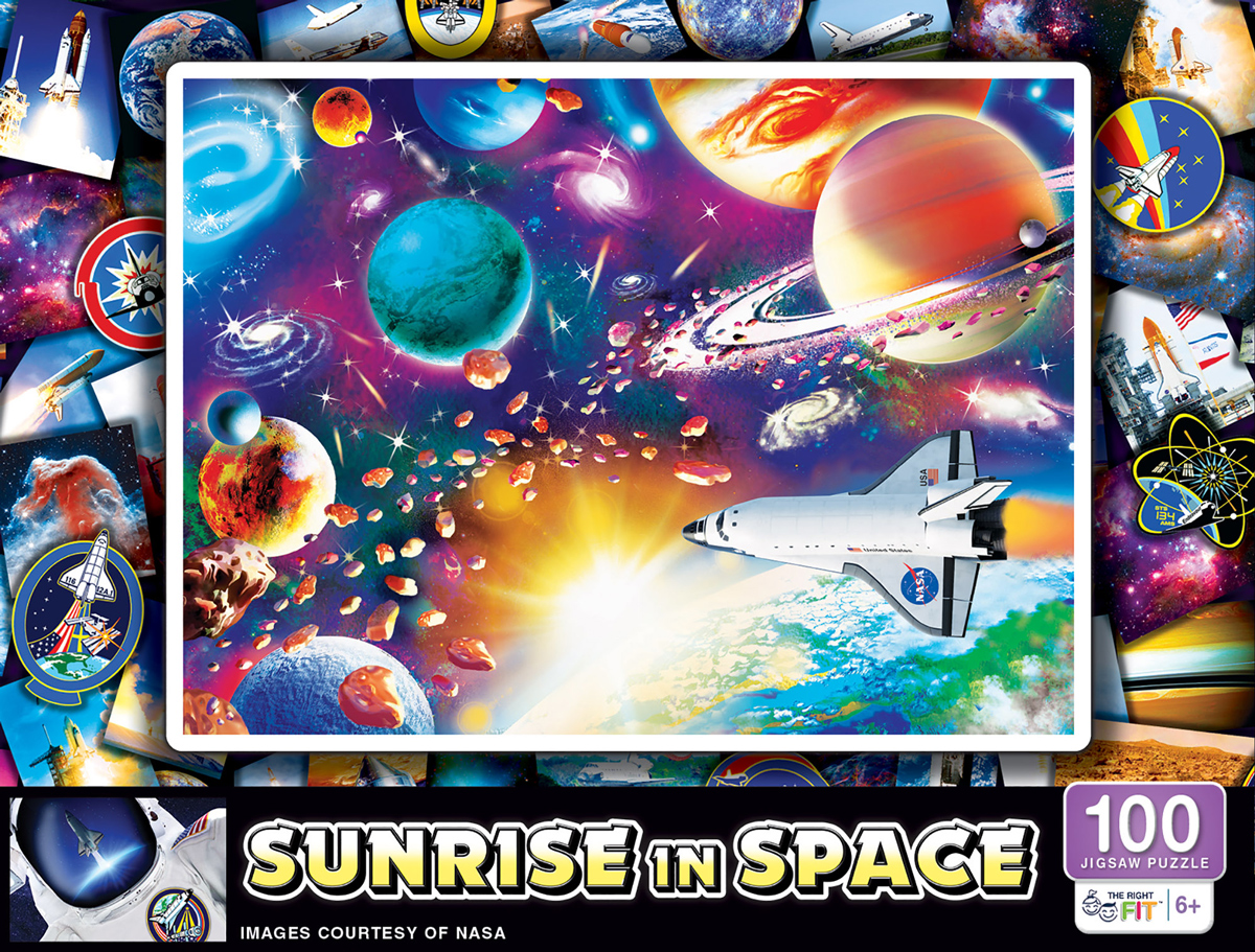 NASA - Sunrise in Space Puzzle