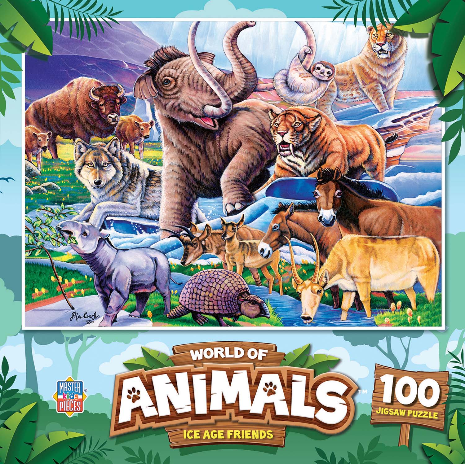 World of Animals - Ice Age Friends, 100 Pieces, MasterPieces | Puzzle ...