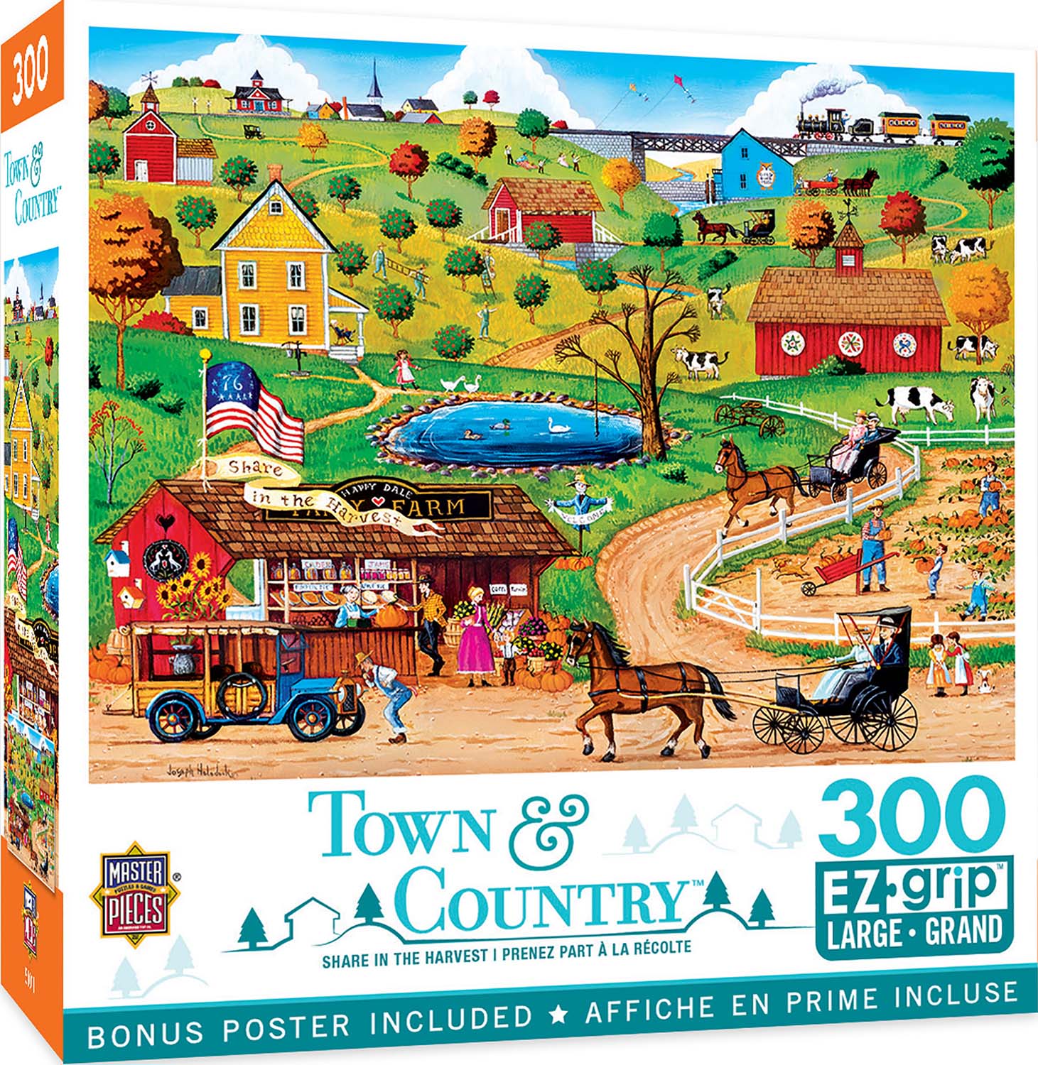 Share in the Harvest, 300 Pieces, MasterPieces | Puzzle Warehouse