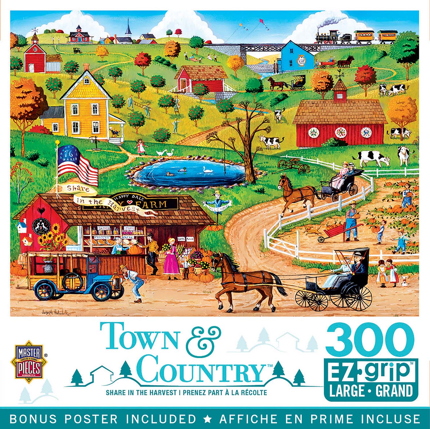 Share in the Harvest, 300 Pieces, MasterPieces | Puzzle Warehouse