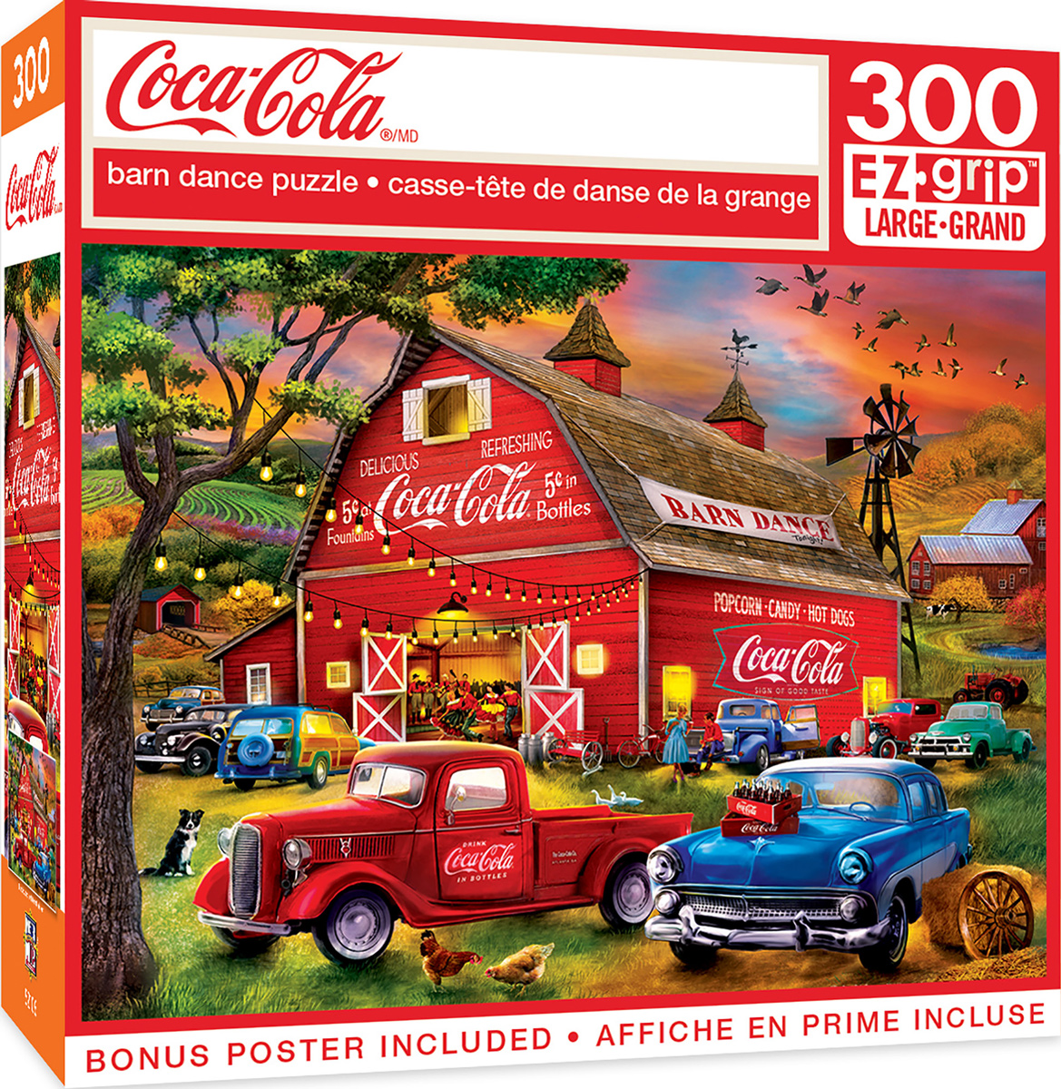 Coca-Cola Barn Dance EzGrip Puzzle